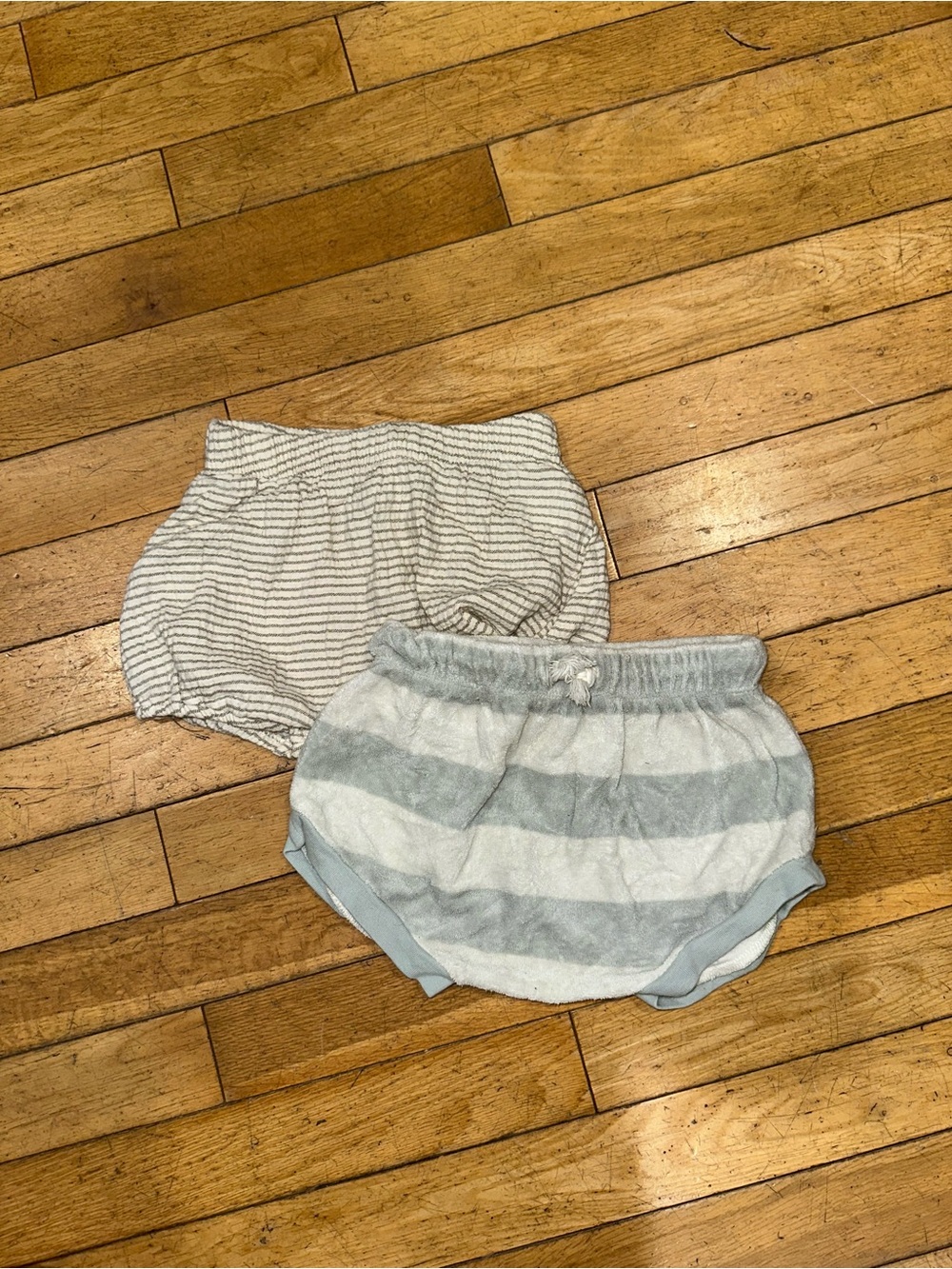 Baby Unisex Quincy Mae striped shorts set bundle lot